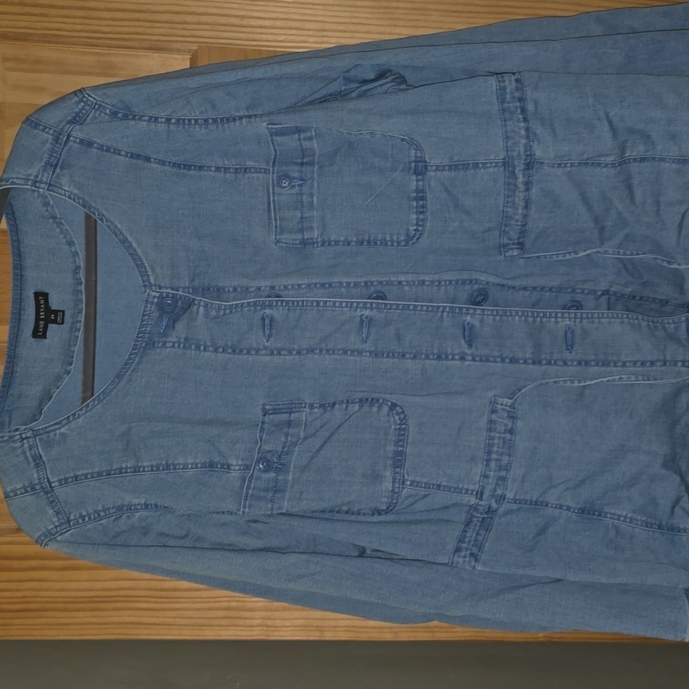 Lane Bryant Lightweight Denim Jacket.